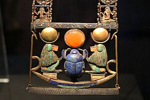 Solar Barque Beetle Pectoral of Tutankhamun 2019