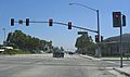 Stevens Creek Blvd traffic light