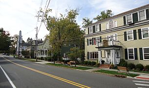 Street scene in Oldwick New Jersey