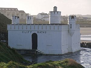 The Cliff Baths at Inishcrone - geograph.org.uk - 1067179