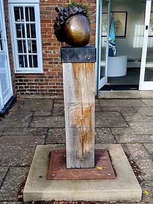 The Farnham Sculpture - acorn (2020) by David Mayne