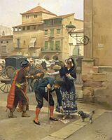 The Furtive Message, by Jules Worms