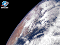 The first image of the Earth, taken by ESTCube-1 nanosatellite.