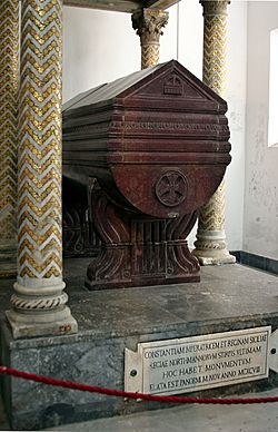 Tomb of Constance of Hauteville - Cathedral of Palermo - Italy 2015