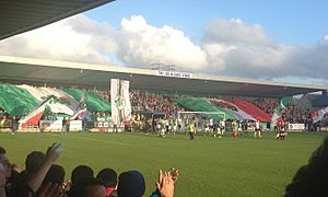 Turners Cross Stadium Shed End Cork City v Dundalk 24 April 2015 1