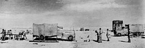 WO201-2023 Operation Bertram dummy vehicles at Diamond dummy pipeline October 1942