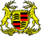 Wappen Volksstaat Württemberg (Farbe)