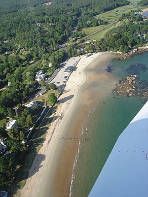 West Beach, Beverly Ma, from the air 2007