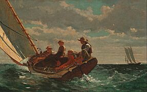 Winslow Homer - Breezing Up (A Fair Wind) - Google Art Project