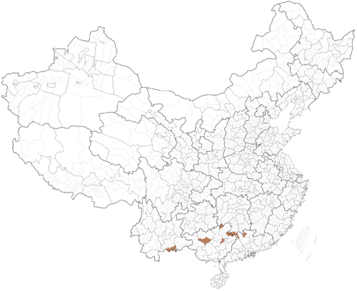 Yao autonomous prefectures and counties in China