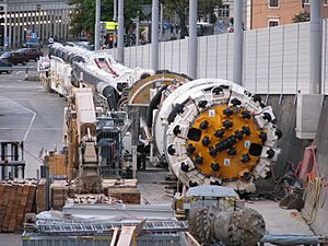 Zürich - Oerlikon - Tunnelbohrmaschine IMG 0002