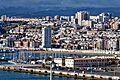 + Blick von Deck 14 eines Kreuzfahrtschiffs auf Las Palmas de Gran Canaria. 11