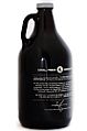 64 fluid ounce Growler style beer bottle in brown glass with a screw top cap