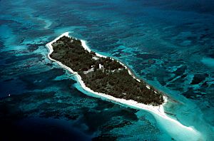 Aerial view of Loggerhead Key, Dry Tortugas (8473755888)