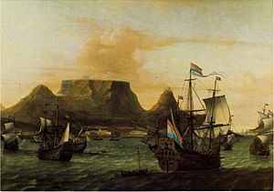 Aernout Smit Table Bay, 1683 William Fehr Collection Cape Town
