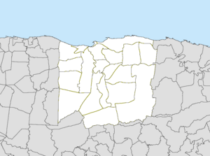 Arecibo, Puerto Rico locator map