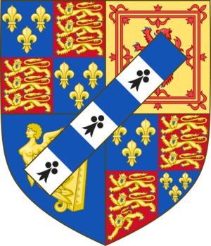 Arms of George FitzRoy, 1st Duke of Northumberland