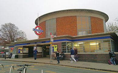 Arnos Grove underground station 16 November 2012
