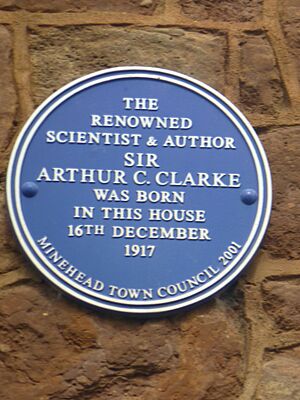 Arthur C. Clarke blue plaque
