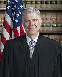 Associate Justice Neil Gorsuch Official Portrait