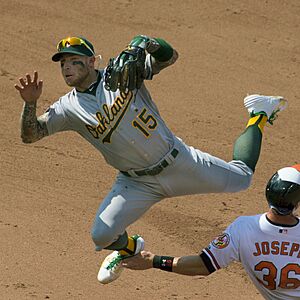 Brett Lawrie on August 16, 2015