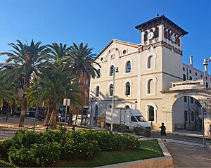 Building of historical Chartreuse factory in Tarragona