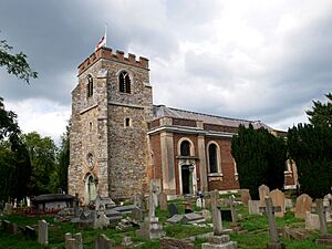 Church of Saint Lawrence, Little Stanmore (Southwest View - 01).jpg