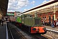 Class 03 D2062 and D4002 “Arundel Castle” at Bury during The East Lancashire Railway Diesel Gala 290623