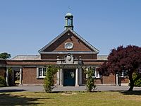 Front of Colyton Grammar School, 2013