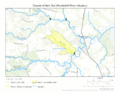 Course of Ash Gut (Murderkill River tributary)