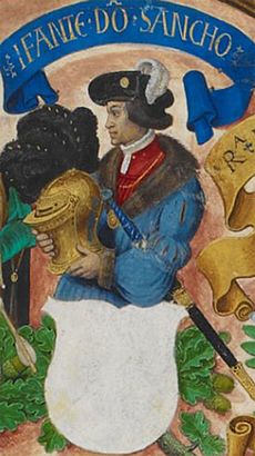 D. Sancho de Aragão, conde da Cerdanha- The Portuguese Genealogy (Genealogia dos Reis de Portugal)