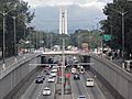 EDSA-Quezon Avenue underpass - facing Quezon Memorial Circle (Diliman, Quezon City; 2015-01-07)