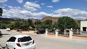Street view of Pedro Santana, Elias Pina, Dominican Republic.
