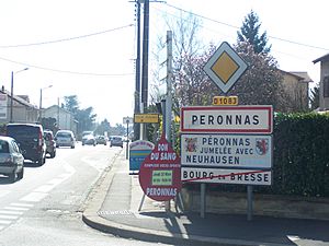Péronnas Facts for Kids
