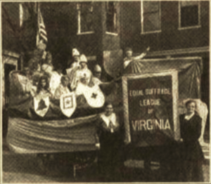 Equal Suffrage League of Virginia (The Woman Citizen, 1918)