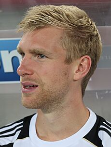 FIFA WC-qualification 2014 - Austria vs. Germany 2012-09-11 - Per Mertesacker 01 (cropped)