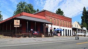 Foresthill CA USA, IOOF building, Sep-2018