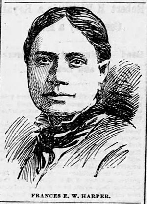 Frances Harper Portrait, The Boston Globe (1894)