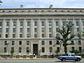 Front of Department of Justice Building