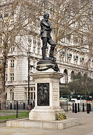 General Charles George Gordon statue, Embankment, London
