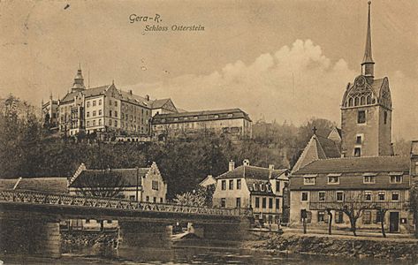 Gera, Thüringen - Schloss Osterstein (Zeno Ansichtskarten)
