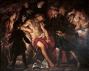 Gioacchino Assereto - Death of Cato - Google Art Project