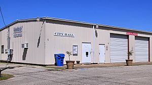 City hall and fire station