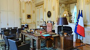 Hôtel Beauvau, bureau du ministre (2)