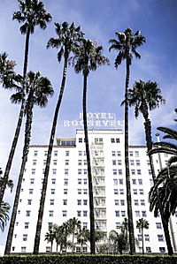 A 2015 photo of the Hollywood Roosevelt Hotel