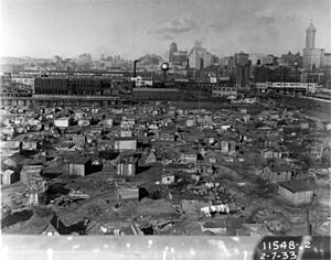 Hooverville on the Seattle tideflats, 1933 (50495168952)