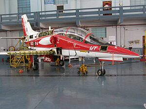 IJT Prototype in hangar