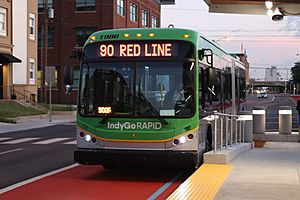 IndyGo Red Line opening 05
