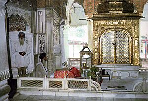 Interior of Akal Takht