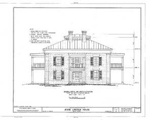 Jesse Lincoln House, Route 5, Sparta, White County, TN HABS TENN,93-SPART,1- (sheet 4 of 6)